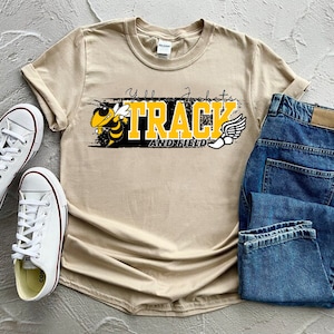 Yellow Jackets Track PNG | Digital Download | Yellow Jackets PNG