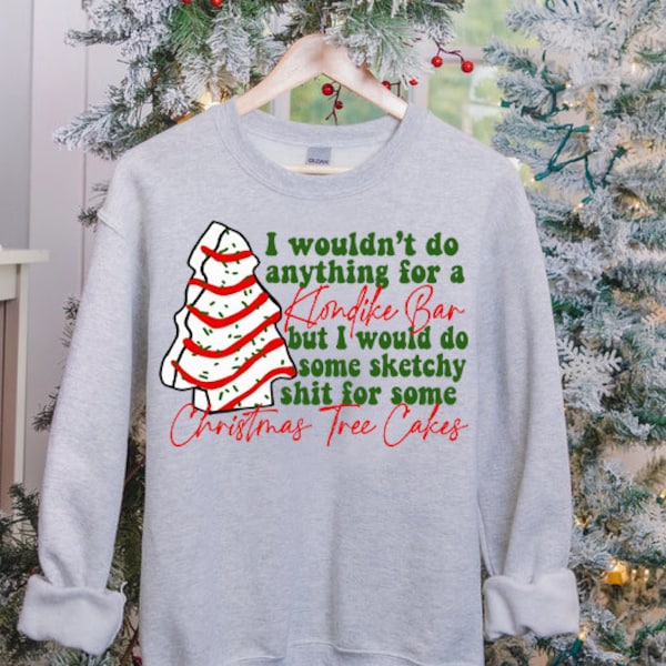 Sketchy Stuff for Some Christmas Tree Cakes Digital Design | Little Debbie Christmas Sublimation | Christmas Sublimation | Little Debbie PNG
