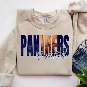 Panthers Basketball PNG | Sublimation Design | Sublimation PNG | Digital Download | Basketball Sublimation | Basketball png | Panthers PNG
