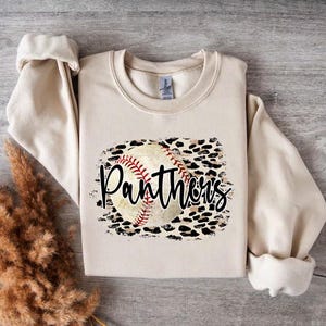 Panthers Baseball PNG | Sublimation Design | Sublimation PNG | Digital Download | Baseball Sublimation | Custom Digital| Panthers PNG