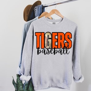 Tigers Baseball PNG | Tigers Digital Download | Custom Digital | Tigers PNG