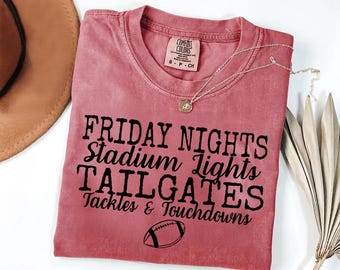 Friday Night Lights Bundle PNG | Football Season PNG Bundle | Fridays Are for the Boys PNG | Game Day Shirt Designs | Digital Download