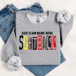 Custom Softball PNG | Sublimation Design | Sublimation PNG | Digital Download | Softball Sublimation | Softball png | Custom Digital