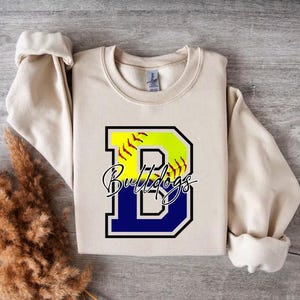 Bulldoggen Softball PNG | Bulldoggen Digitaler Download | Bulldogs PNG
