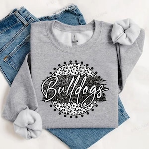 Bulldogs Sublimation Design | Sublimation PNG | Bulldogs Digital Download | Sports Sublimation | Custom Digital | Bulldogs PNG