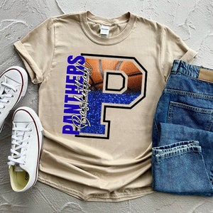 Panthers Basketball PNG | Panthers Sublimation Design | Panthers Digital Download | Panthers Basketball Sublimation | Panthers PNG