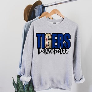 Tigers Baseball PNG | Tigers Digital Download | Custom Digital | Tigers PNG