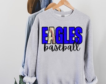 Eagles Baseball PNG |  Eagles Digital Download | Custom Digital | Eagles PNG