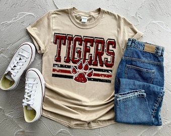 Tigers Sublimation Design | Tigers Digital Download | Sports Sublimation | Custom Digital | Tigers PNG | Basketball Sublimation