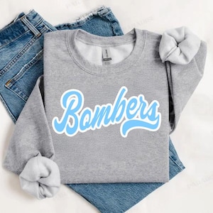 Bombers Cursive PNG | Bombers Digital Download | Custom Digital | Bombers PNG