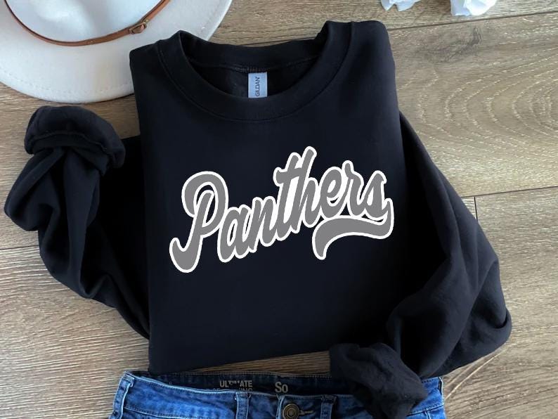 Panthers Cursive PNG | Digital Download | Panthers Basketball PNG ...