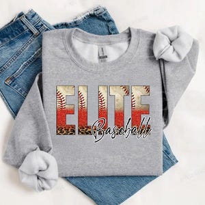 Elite Baseball PNG | Digital Download | Baseball Sublimation | Custom Digital | Elite Baseball PNG