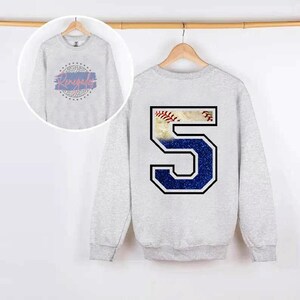 Baseball numbers 5-9 Sublimation Design | Sublimation PNG | Digital Download | Baseball Sublimation | Custom Digital| Custom Digital