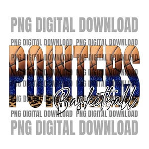 South Point Pointers Basketball PNG | Digital Download | Digital Art | Pointers PNG | Custom Digital