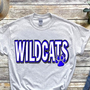 Wildcats Png | Wildcats Sublimation design | Digital Download | Wildcats Sublimation PNG | Wildcats PNG | Custom Digital