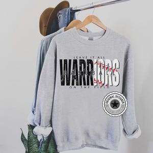 Leave it all on the field Warriors Baseball PNG | Warriors Digital Download | Warriors Baseball Png | Custom Digital | Warrior PNG