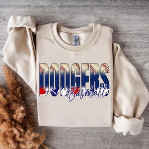 Dodgers Baseball PNG | Dodgers Digital Download | Custom Digital | Dodgers PNG