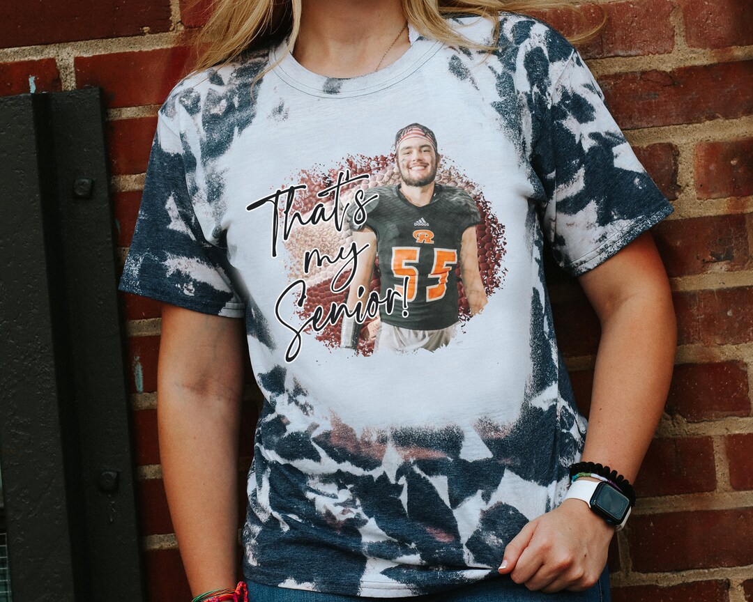 That's My Boy #7 T-Shirt - Distressed Football Mom Tee