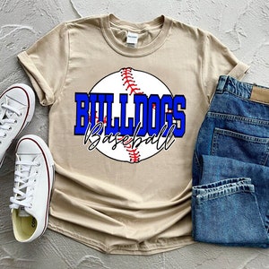 Bulldogs Baseball PNG | Bulldogs Digital Download | Bulldogs PNG