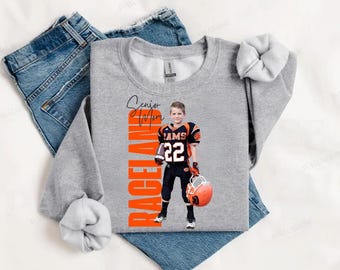 Personalized Game Day Photo Design | Custom Sports Mom Graphic | Senior Night Shirt Design | Digital Download