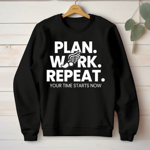 Plan, Work, Repeat Track and Field PNG | Track PNG |  Track Png