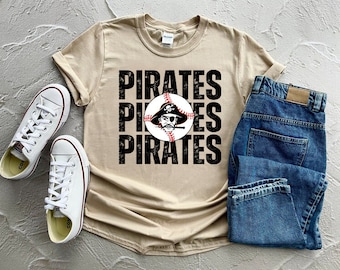 Pirates Baseball PNG | Pirates Digital Download | Pirates PNG | Pirates custom Baseball PNG