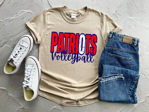 Patriots Volleyball PNG | Patriots Digital Download | Patriots PNG