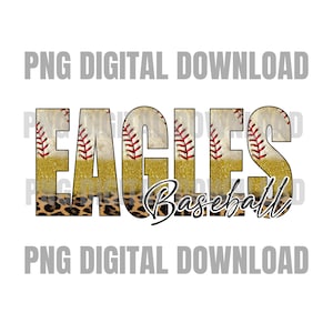 Eagles Baseball PNG | Eagles Digital Download | Custom Digital | Eagles PNG