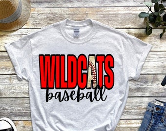 Wildcats Baseball png | Digital Download | Custom Digital | Wildcats PNG