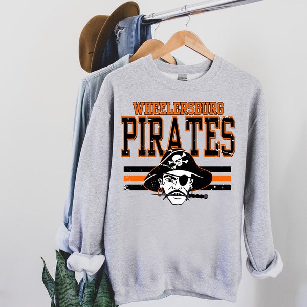 Wheelersburg Pirates Sublimation Design | Sublimation PNG | Digital Download | Sports Sublimation | Pirates PNG | Football Sublimation