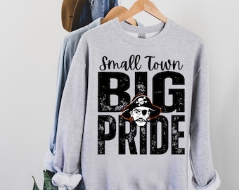 Small Town Big Pride PNG | Pirates Digital Download | Pirates PNG