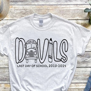 Devils PNG | Koszulka z autografem z ostatniego dnia szkoły PNG | Nauczyciel png | Koszulka z autografem | Ostatni dzień szkoły PNG