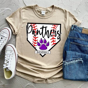 Panthers Baseball PNG | Panthers Sublimation Design | Sublimation PNG | Panthers Digital Download | Baseball Sublimation | Panthers PNG