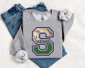 Shamrocks Baseball PNG | Shamrocks Digital Download | Shamrocks Baseball PNG | Shamrocks PNG