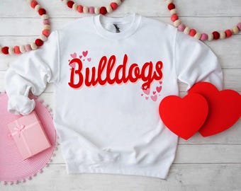 Bulldogs Valentines Day PNG | Bulldogs PNG | Valentines Day Png