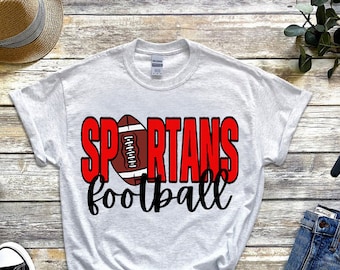 Spartans Football PNG | Spartans Digital Download | Spartans PNG