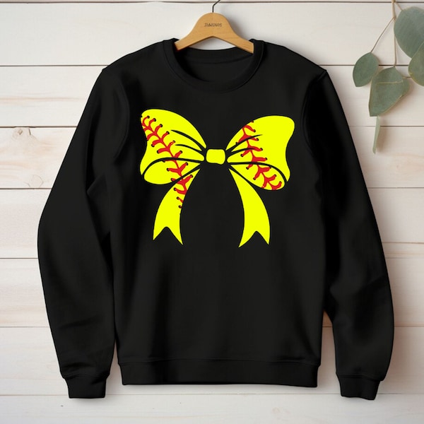 Softball Bow PNG | Sublimation Design | Sublimation PNG | Digital Download | Softball Sublimation | Coquette Bows Png