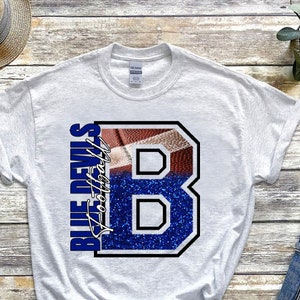 Blue Devils Football Png | Blue Devils Digital Download | Blue Devils PNG