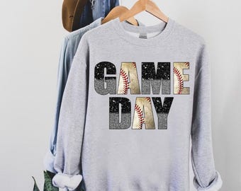 Matchdagsbaseboll PNG | Digital nedladdning | Baseboll png | Anpassad digital