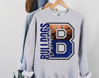 Bulldogs Basketball PNG | Bulldogs Digital Download | Custom Digital | Bulldogs PNG