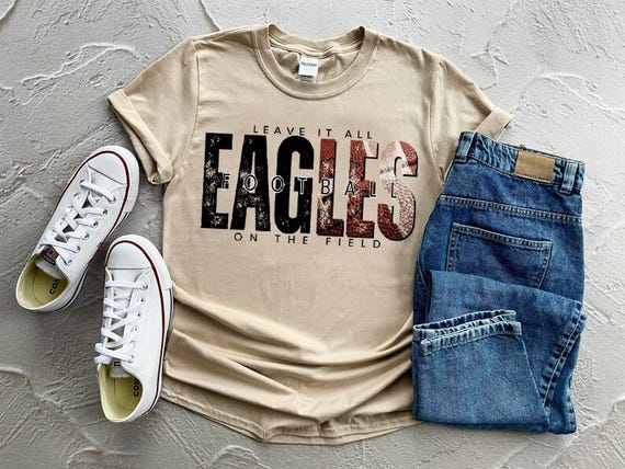 Leave it all on the field Eagles Football PNG | Eagles Digital Download | Eagles PNG | Eagles Football PNG
