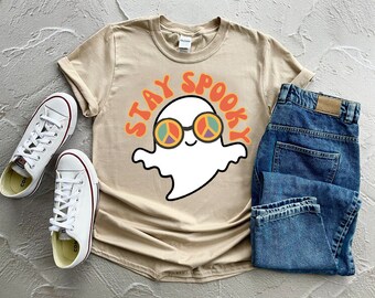 Stay Spooky PNG | Halloween PNG | To groovy to be Spooky | Sublimation design | Digital Download | Hippie Sublimation | Retro PNG Design