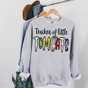 Tomcats Sublimation Design | Sublimation PNG | Digital Download | Custom Digital | Tomcats PNG | Teacher Sublimation | Back to School Png