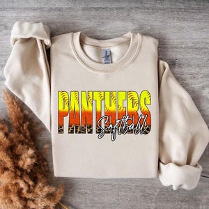 Panthers Softball PNG | Softball Sublimation Design | Sublimation PNG | Digital Download | Softball Sublimation | Digital Art | Panthers PNG