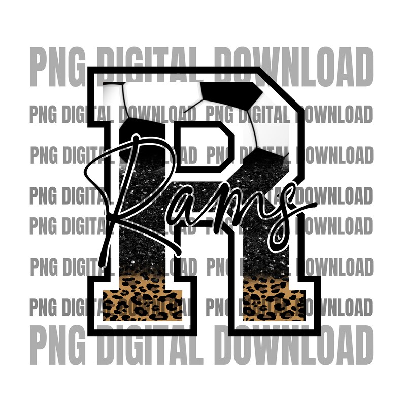 Rams Soccer PNG | Rams Digital Download | Rams PNG | Custom Digital - Etsy