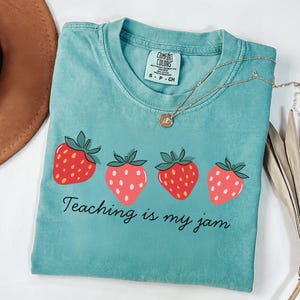 Teaching is my Jam PNG | Teacher PNG | Back to school png | Is my Jam PNG