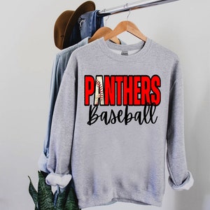 Panthers Baseball PNG | Sublimation Design | Sublimation PNG | Digital Download | Baseball Sublimation | Custom Digital| Panthers PNG