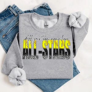 All Stars Softball PNG | Digitaler Download | Benutzerdefinierte Digital | Softball All Stars PNG |
