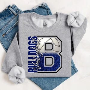 Bulldogs Volleyball PNG | Bulldogs Digital Download | Bulldogs Png