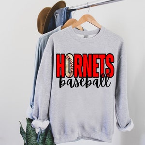 Hornets Baseball PNG | Hornets Digital Download | Custom Digital | Hornets PNG